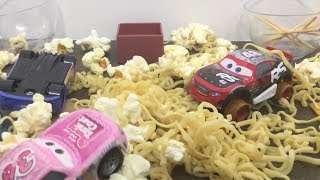 Cars 3 Random Adventures Food Fight [upl. by Viddah]