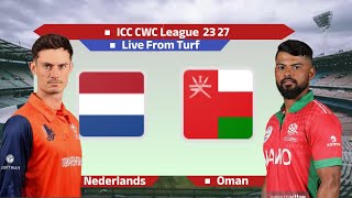 Oman vs Netherlands  Match 1  Netherlands tour of Oman [upl. by Miranda37]