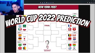 My WORLD CUP 2022 Predictions [upl. by Nahsab]