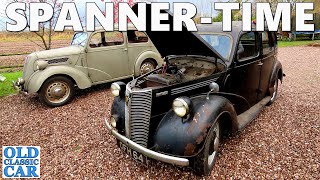 The 1948 Ford Prefect  move tinkering plus classic car memorabilia amp OCC is 20yrs old almost [upl. by Morocco]