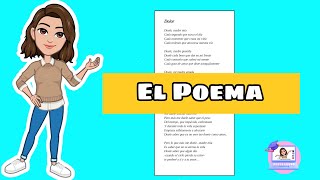 ✅ EL POEMA  Estructura Función Tipos y Características [upl. by Anitsahs470]