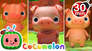 The Three Little Pigs  Cocomelon  Nursery Rhymes  Food for Kids [upl. by Blaine]