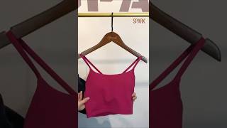 very cute fitness sports bra fitness sportswearfashion sportswear [upl. by Anaujik]