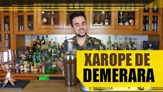 Como fazer xarope de açúcar Demerara  Bartender Store [upl. by Atnamas820]