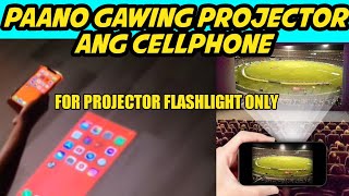 FLASHLIGHT VIDEO PROJECTOR TUTORIAL  EASYPH [upl. by Hayila]