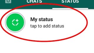 How to use Whatsapp statusnew features and share your status to your friends [upl. by Nohsyar]