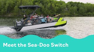 Meet the fully configurable SeaDoo Switch Pontoons [upl. by Audly]