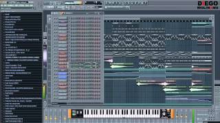 FL Studio Remake Tiesto  Red Lights Afrojack Remix [upl. by Ellerret]