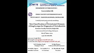 NEW CLASSIFICATION OF PERIODONTAL DISEASES  6 simple steps for Diagnosis of Periodontitis  Part 1 [upl. by Eldnek316]