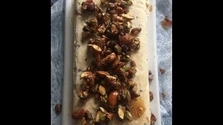 Honey Butter Nuts amp Seeds Semifreddo [upl. by Rebekkah347]