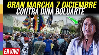 🔴 MARCHA 7 DE DICIEMBRE MINUTO A MINUTO [upl. by Aubrette]