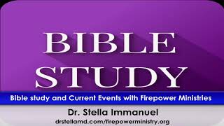 Bible Study and Current Events with Dr Stella Immanuel Bilingual English amp Spanish [upl. by Kirchner]