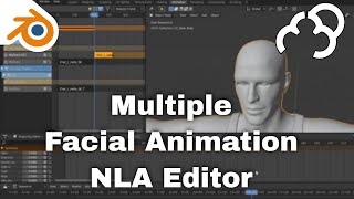 Facial Motion Capture  Multiple Animations Blender [upl. by Fatimah]