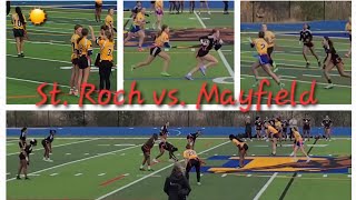 St Roch vs Mayfield Secondary  ROPSSAA Varsity Girls Flag Football  October 23rd 2024 [upl. by Notsej]