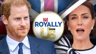 Kate Middleton Makes Big Return amp Prince Harry Divide King Charles Increasing  Royally Us [upl. by Olifoet416]