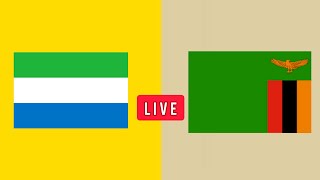 Zambia vs Sierra Leone live CAF Africa Cup of Nations live football match 2024 [upl. by Notsirhc]