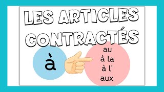 Los artículos contractos con la preposición quotàquot en francés  Gramática [upl. by Amabelle]