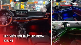 Lắp Đặt Led Viền Nội Thất Led Pro Cao Cấp Cho Kia K3 tại Thành Phong Auto [upl. by Crim]