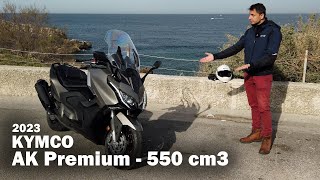 Nouveau KYMCO AK Premium 2023  AK 550 [upl. by Ernald]