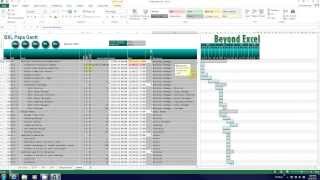 Excel Gantt Chart  Free Simple Powerful  PapaGantt [upl. by Lea759]