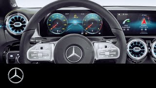 MercedesBenz AClass 2019 How to Personalise the Displays [upl. by Enomad]