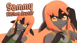 Sammy 3D Model VRChat Avatar Showcase [upl. by Strang]