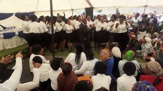 abantwana bendaba zosindiso Rustenburg choir in East London [upl. by Gosser]