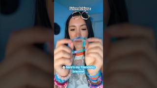 pov you get a friendship bracelet to have friends 👭 youtubeshorts viral [upl. by Athiste692]