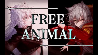 Arknights MAD Lappland x Red  Free Animal [upl. by Sadick222]