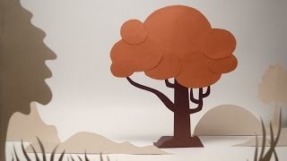 Stop Motion Animation Save Trees [upl. by Morgenthaler]