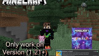 Mcpe resource pack download name action and stuff work in 121 version [upl. by Nyrem125]