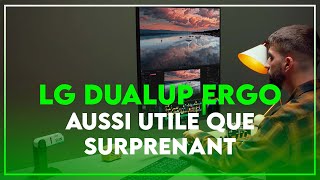 Test LG DualUp Ergo  lécran 1618 aussi utile que surprenant [upl. by Caylor446]