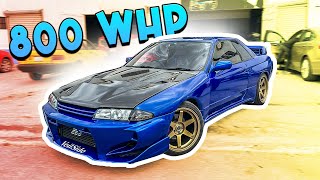 PROBANDO EL NISSAN GTR SKYLINE DE 15 MILLONES DE PESOS IronBless  JUANITO MARTINEZ [upl. by Ennaerb805]