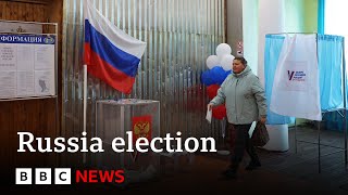 Putin certain to win as Russian presidential election voting continues  BBC News [upl. by Groveman]