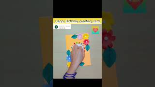 DIY Happy Birthday Greeting Card subscribe diy art viralcraft viralvideo 5MinuteCraftsYouTube [upl. by Lori286]