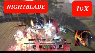 🥷 ESO PvP NIGHTBLADE 1vX OUTNUMBERED 2hbow Lost Depth 🥷 [upl. by Roede184]