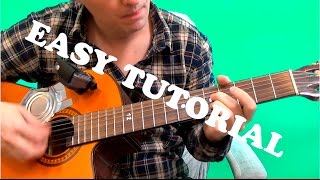 How to play beginer The Avener  To Let Myself Go ft Ane Brun guitar [upl. by Tebor132]