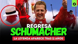 MICHAEL SCHUMACHER reaparece tras 11 años del accidente en Los Alpes  Depor [upl. by Cam]