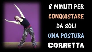 Ginnastica posturale per il tratto dorsale [upl. by Akital41]