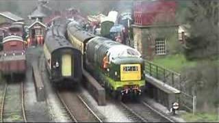 Class 55 Alycidon at Goathland 2007 [upl. by Abie706]