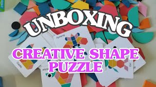 UNBOXING CREATIVE PUZZLENvatoyworld [upl. by Edgar]