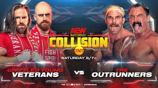 WWE 2K24 Grizzled Young Veterans Vs The Outrunners  AEW Collison 10524 [upl. by Imnubulo]