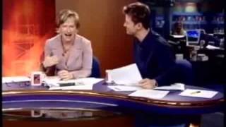 News anchor farts then cant stop laughing [upl. by Darb541]