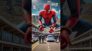 Superheroes In Big Trouble😱 marvel avengers spiderman [upl. by Arymahs]