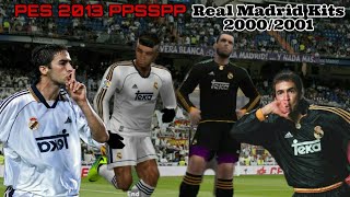 PES 2013 PPSSPP MOD Real Madrid KITS 199900 HomeAway [upl. by Richie]