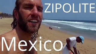 Tour of ZIPOLITE MEXICO Beach Paradise on the Pacific [upl. by Ainnat]