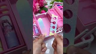 My daughter has a princess dream so my mom arranged a beauty box for children harmless water solub [upl. by Ennaej]