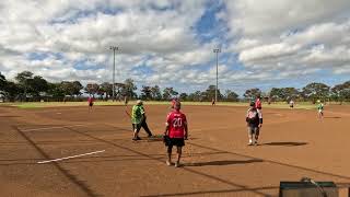 Wednesday Senior Softball games at the Patsy Mink Central Oahu Regional Park [upl. by Ennyletak]