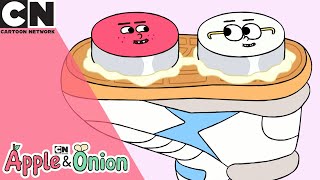 Apple amp Onion  Walking on the Ceiling  Cartoon Network UK [upl. by Farlee]