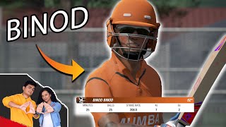 BINOD Plays Cricket 19  SlayyPop [upl. by Firehs]